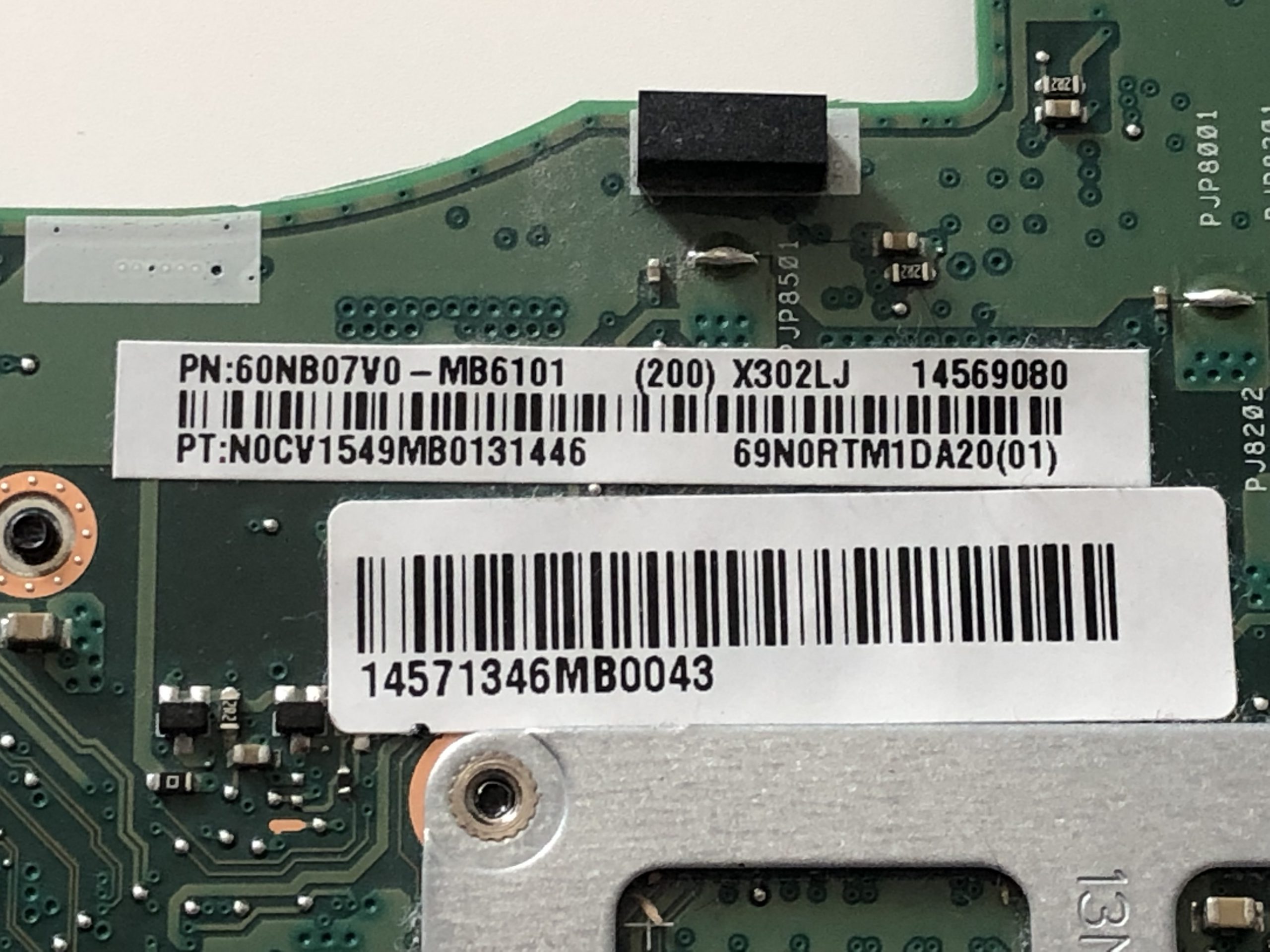 Carte mère X302LA/LJ Asus X302L QCWB335 – Image 5