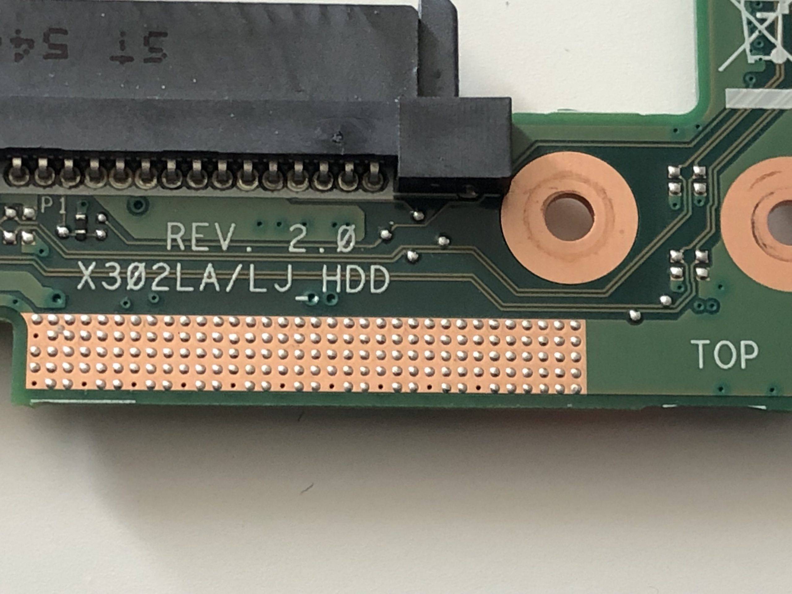 Carte connecteur disque dur X302LA/LJ_HDD Asus X302L QCWB335 – Image 2