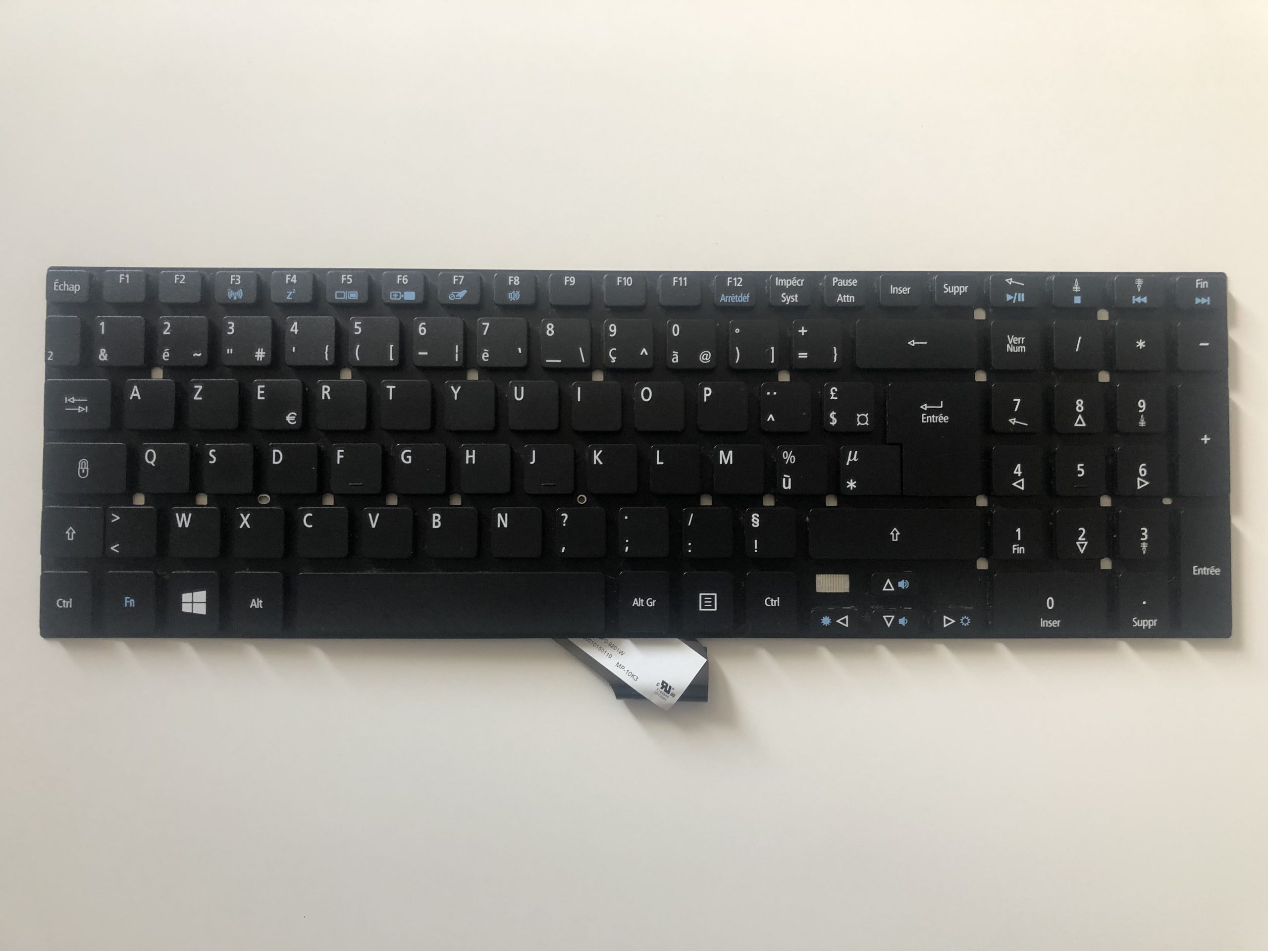 Clavier azerty AEZYWF00010 NKI171305N Acer ZYL ES1-711-C089