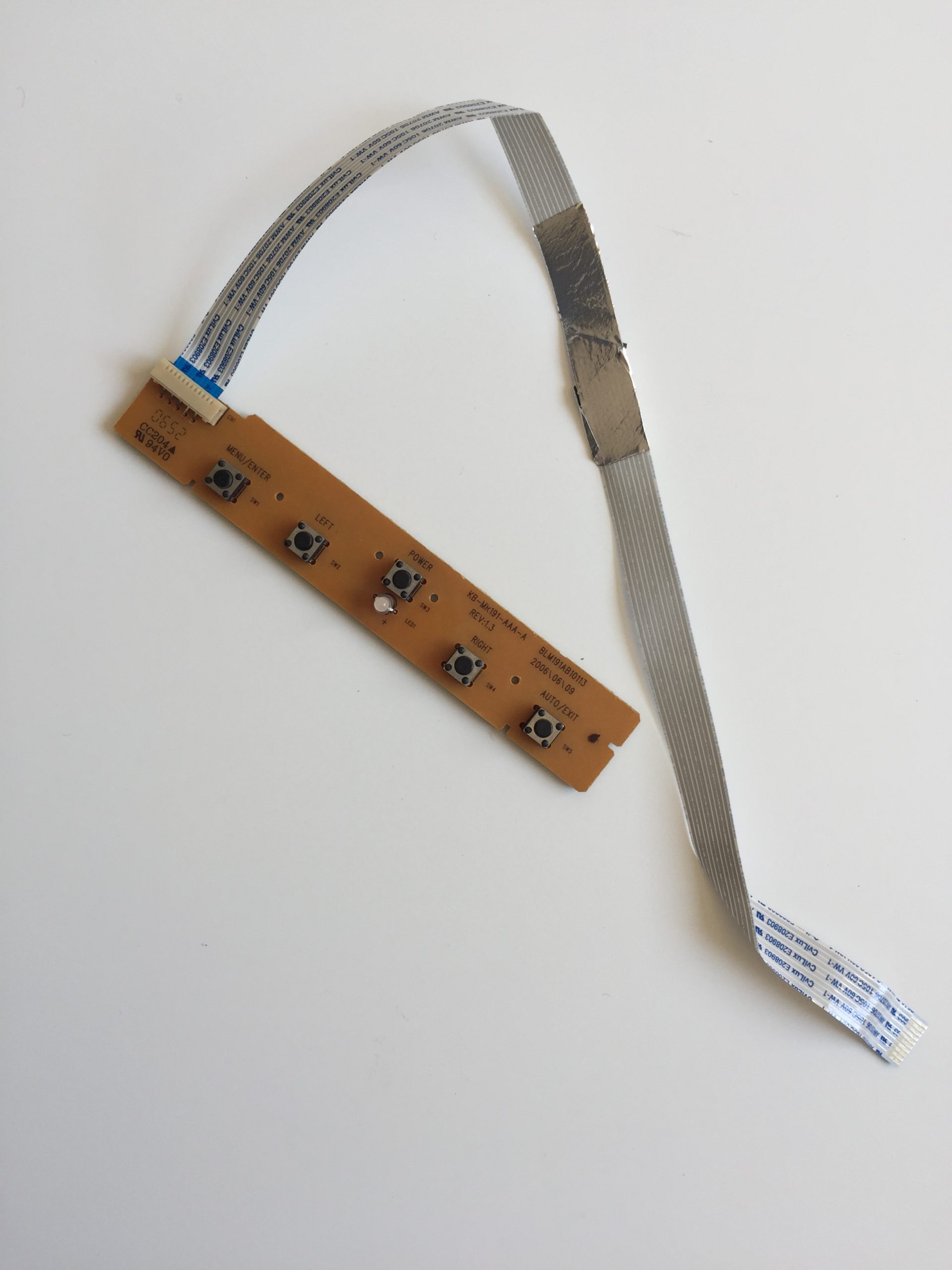 Circuit bouton d'alimentation BLM191AB10113 ViewSonic VA903M-3 VS11372